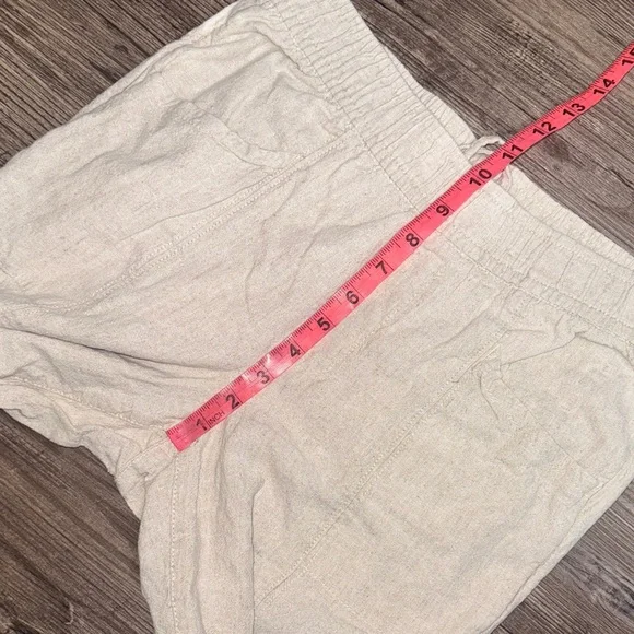 Old Navy Linen Taper Tan Pants-Small - Picture 5 of 8